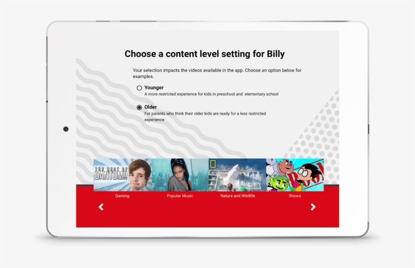 Youtube Launched A New Feature For Kids Who Are Aged - Youtube Kids, transparent png #3349320