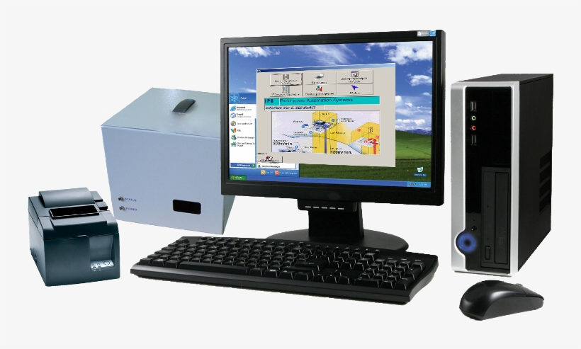 The Manual Cashier Terminal Is A Multi-functional Management - Star Tsp100 Lan Receipt Printer, transparent png #3349474