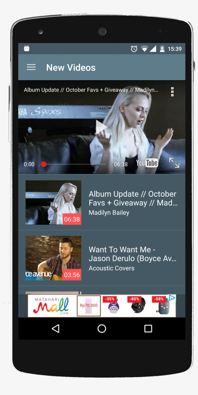 Layer Tancep Youtube Android App Source Code - Android Application Package, transparent png #3349523