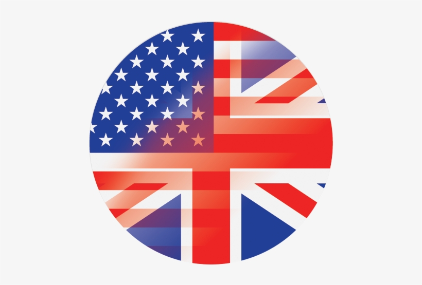 English-icon - Circle Country Flag Usa, transparent png #3349551