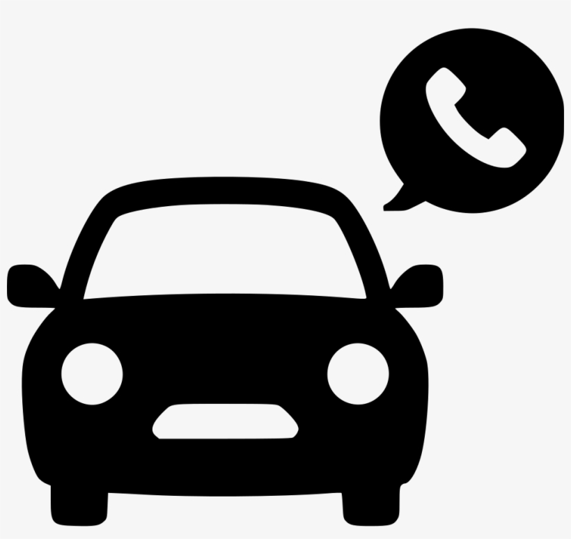 Call Automobile Taxi Transportation Transport Phone - Taxi Icon Png, transparent png #3349805