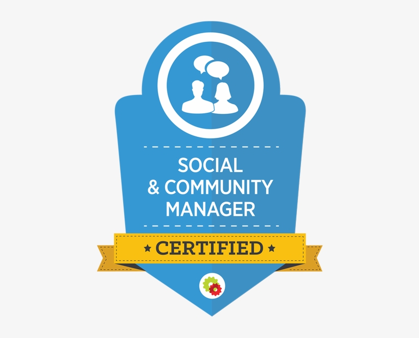 Certification Digital Marketer Social Media Marketing - Social And Community Manager, transparent png #3350631