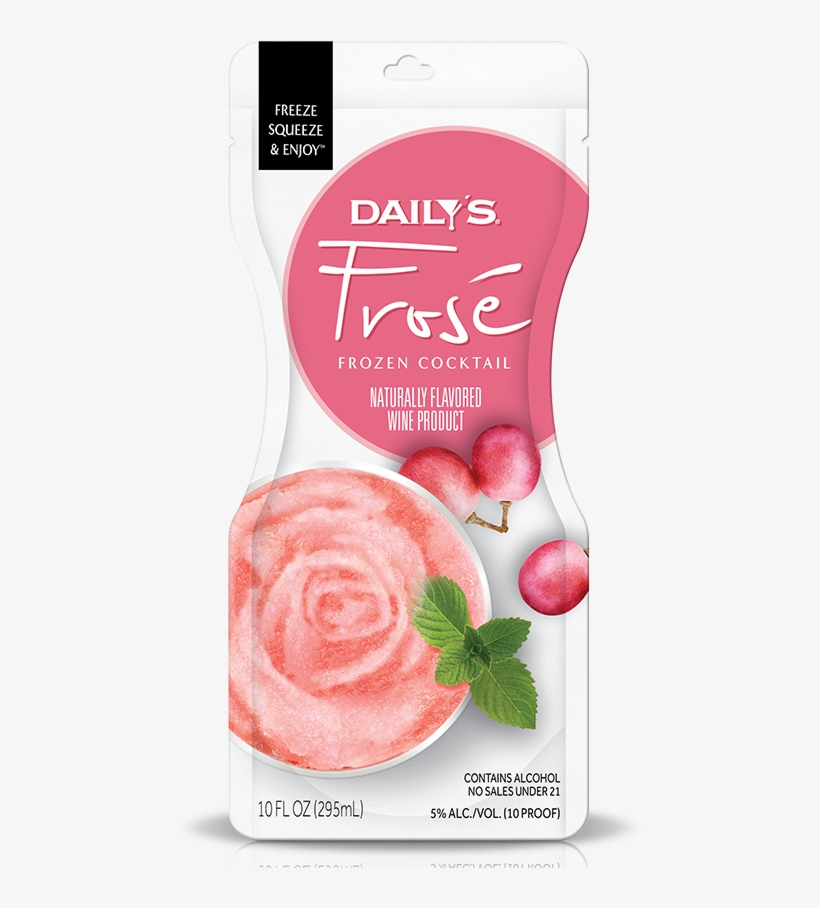 Frosé Frozen Pouches - Dailys Frose, transparent png #3351367