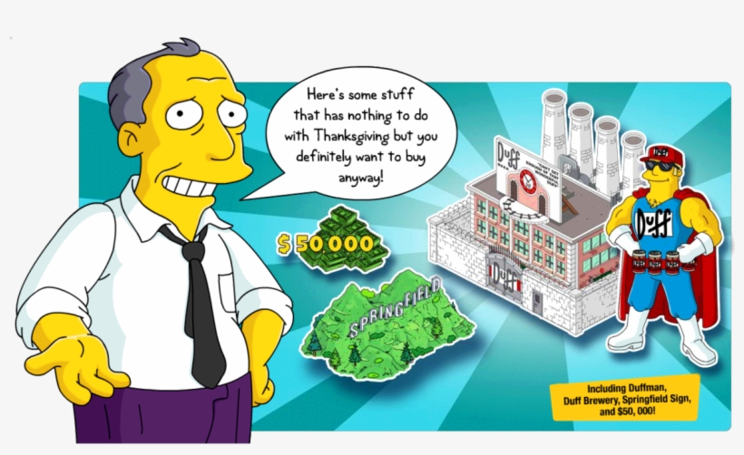 Duff2 - Duff Man Tapped Out, transparent png #3351406