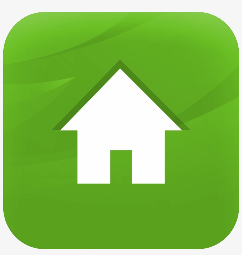 Surreyrealtor App Icon1 - Green Home Icon Png, transparent png #3351631
