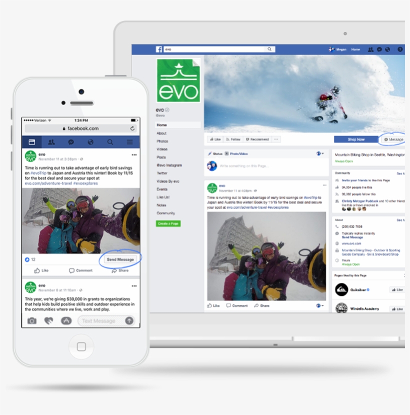 Facebook Messenger Channel Targeting Icon - Evo, transparent png #3351973