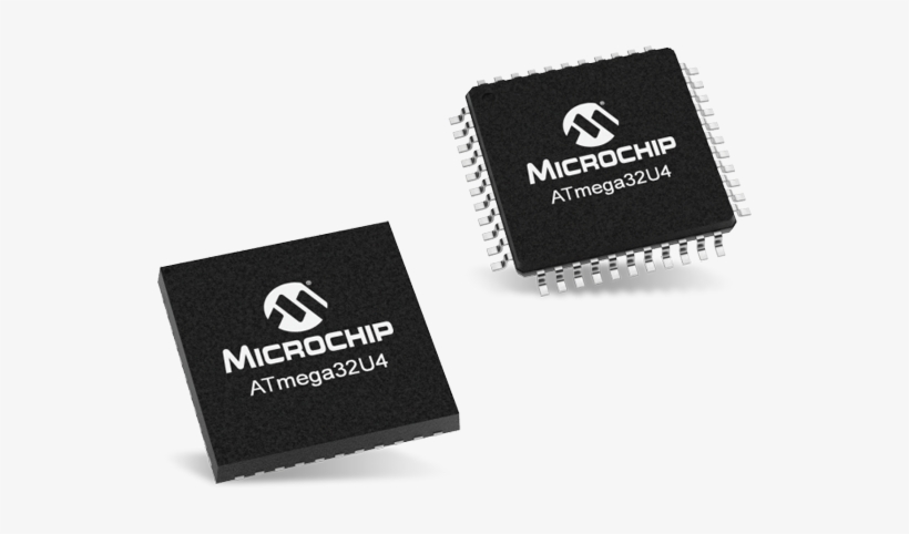 Microchip Technology Atmega32u4 8-bit Mcu With Usb - Microchip - Ethernet Ics, transparent png #3352010