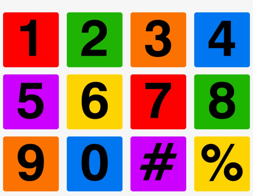 Computer Icons Number Symbol Download Number Icon Set Png Free Transparent Png Download Pngkey