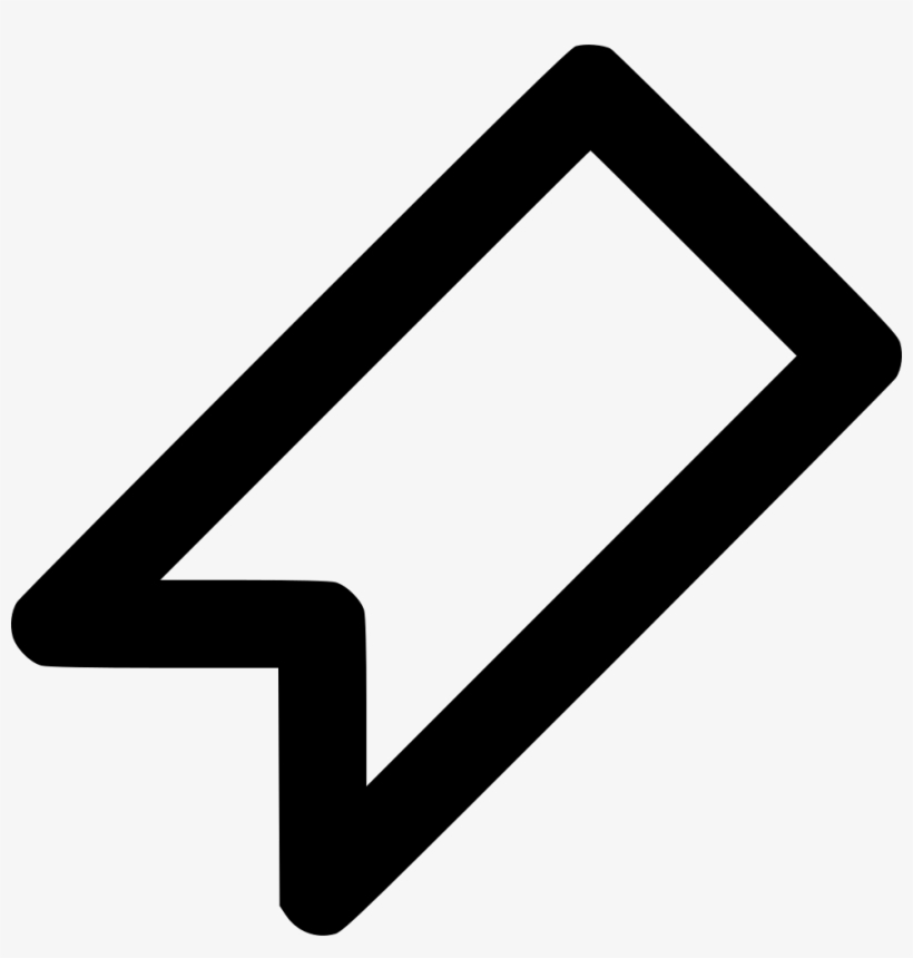 Bookmark Comments - Icon, transparent png #3353406