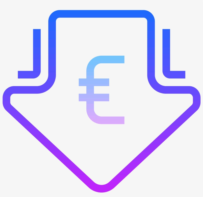 Euro Icon - Icon, transparent png #3353624