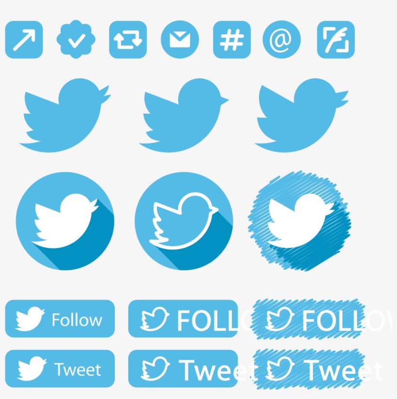 Social Media Twitter Icon - Media Social Icon Blue, transparent png #3353710