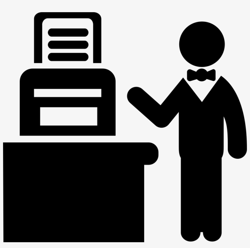 Man Working With Printer Comments - Man Working With Printer, transparent png #3354961