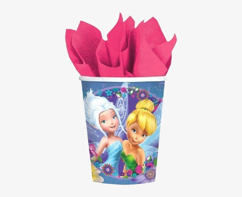 Tinkerbell Party Cups - Cup 9oz Best Friend Fairies, transparent png #3355924