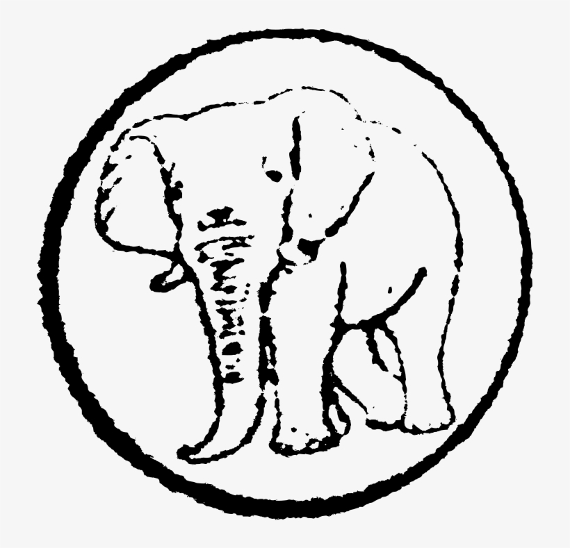 Medium Image - Realistic Cartoon Elephant Clipart, transparent png #3356115
