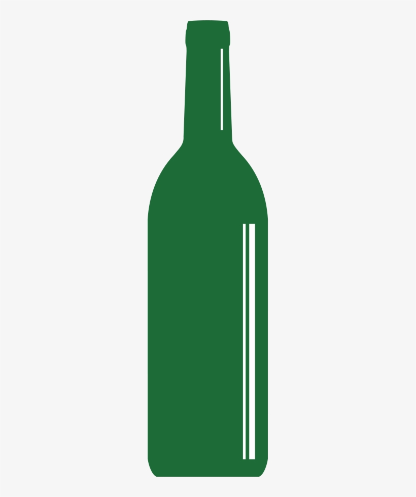 Wine Bottle Blue - Clip Art Wine Bottle, transparent png #3356272