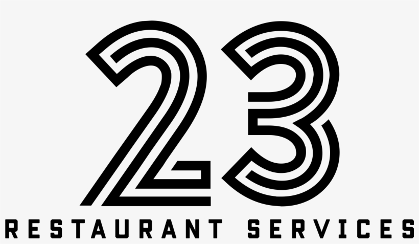 Logo - 23 Restaurant Services Logo, transparent png #3356657
