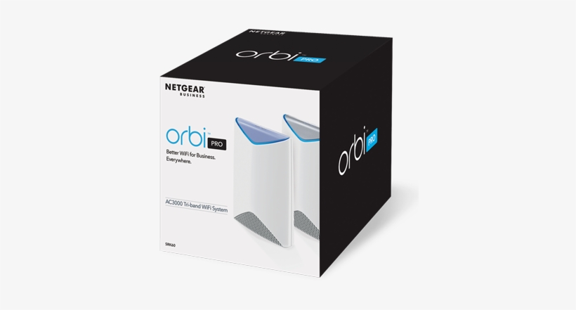 6 Mainproduct Giftbox - Netgear Orbi Pro Tri Band Wi Fi System, transparent png #3357626