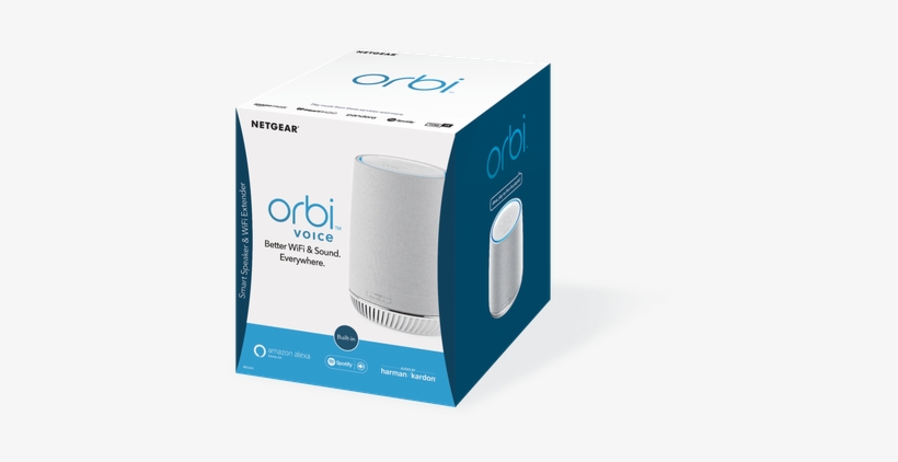 Netgear Expand Into Smart Speakers With New Orbi Voice - Netgear Orbi Rbk50, transparent png #3357947