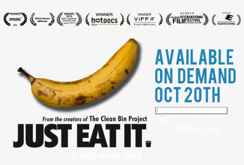 Award-winning Documentary Dives Into The Topic Of Food - Just Eat It: A Food Waste Story, transparent png #3359184
