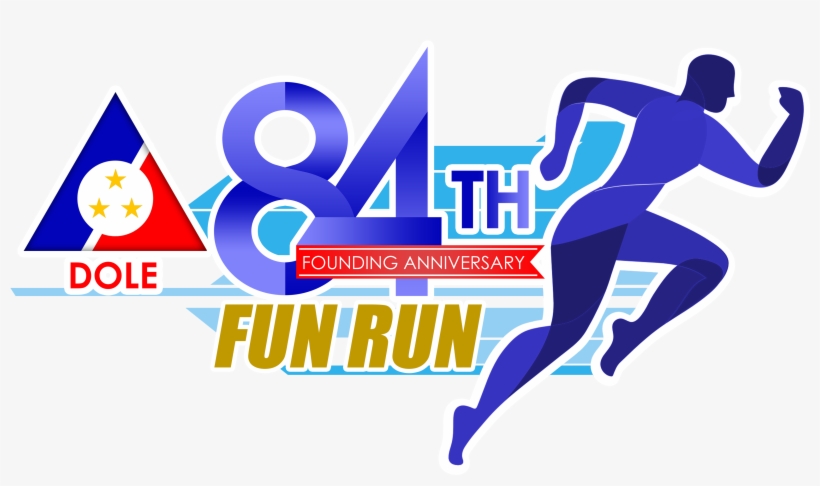 Dole 84th Founding Anniversary Fun Run - Fun Run Design Png, transparent png #3360169