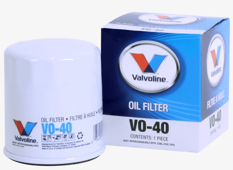 Vo 40 Multi Fit Oil Filter - Engine Oil Filter Valvoline Vo-93, transparent png #3361043