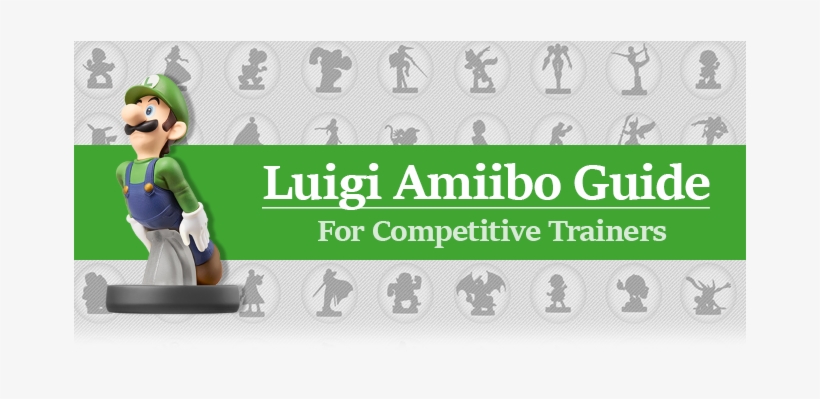 Amiibo Training Guide - Nintendo Luigi Amiibo (super Smash Bros Series), transparent png #3361140