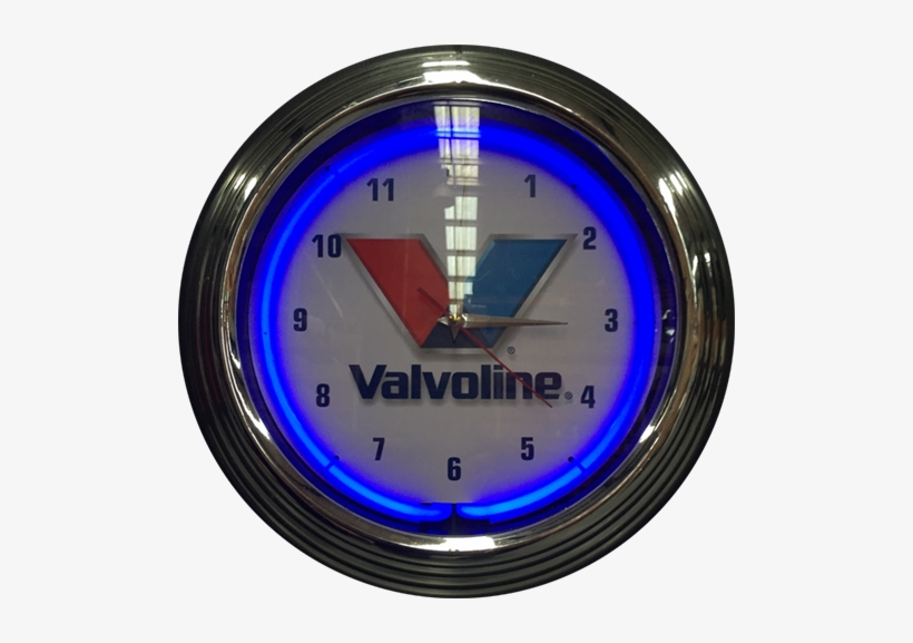 Valvoline Neon Clock - Cabin Air Filter Valvoline E1ac1025, transparent png #3361259