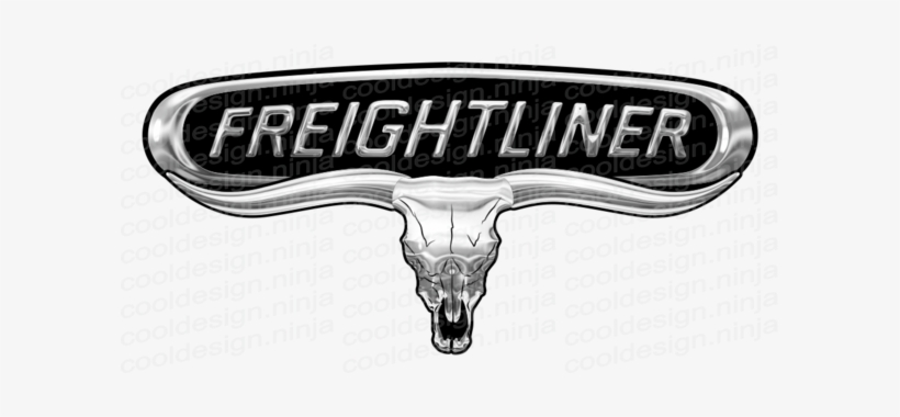Custom Freightliner Bull Skull Decals - Freightliner Decals, transparent png #3361712