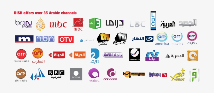 Arabic Elite Super Pack Dish Tv - Arabic Channels Logo Png, transparent png #3363046