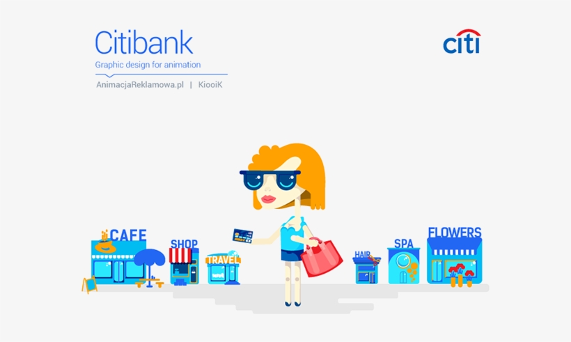 Citibank Illustration, transparent png #3363709