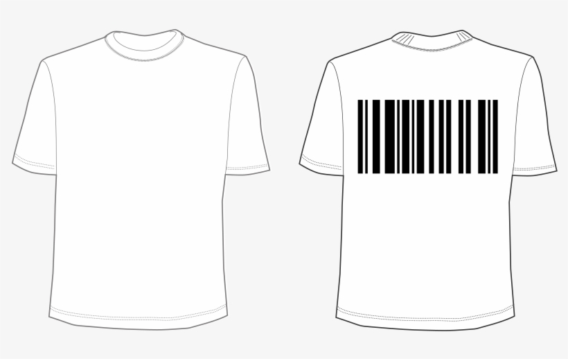 Products' Barcode System - Active Shirt, transparent png #3364234