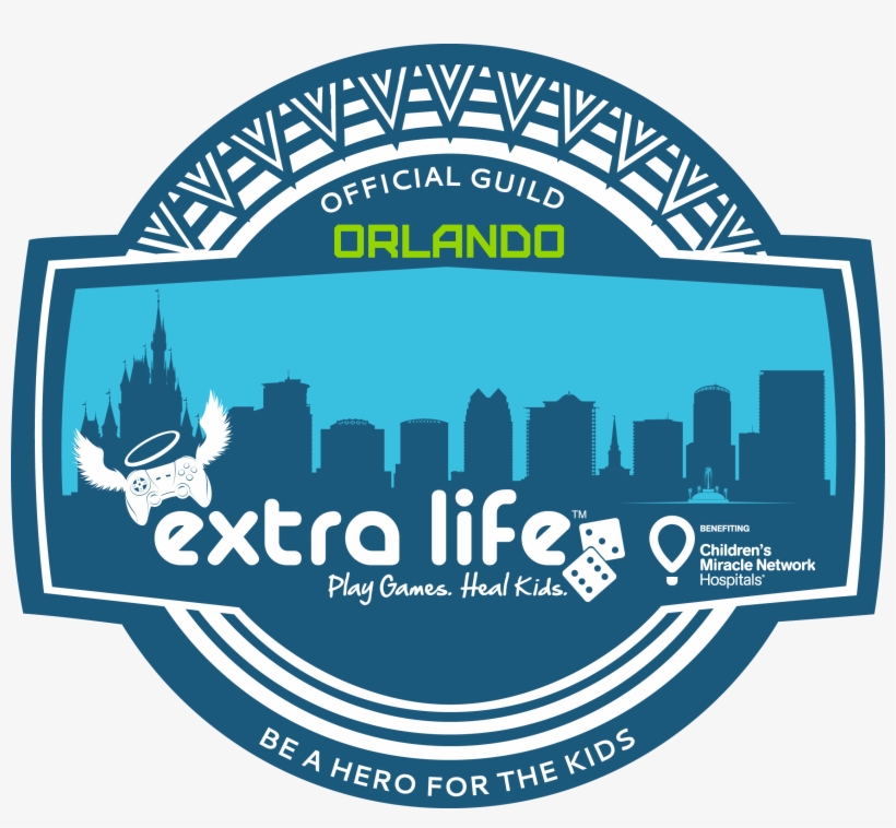 El15 Guildlogo Orlando Png - Extra Life Guild Logos, transparent png #3364569