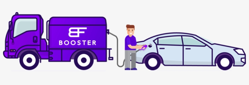 Kick The Gas Station Habit For Good - Booster Fuels Logo, transparent png #3364628