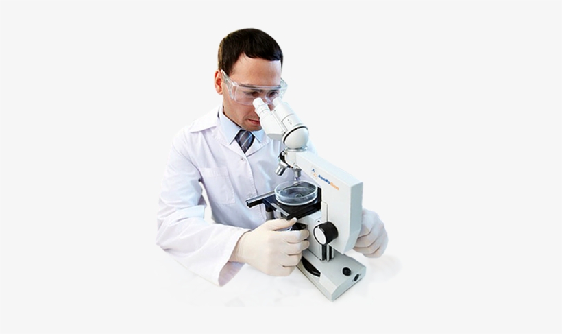 I'm A Health Care Provider Interested In Genetic Testing - Microscope With Doctor Png, transparent png #3364729