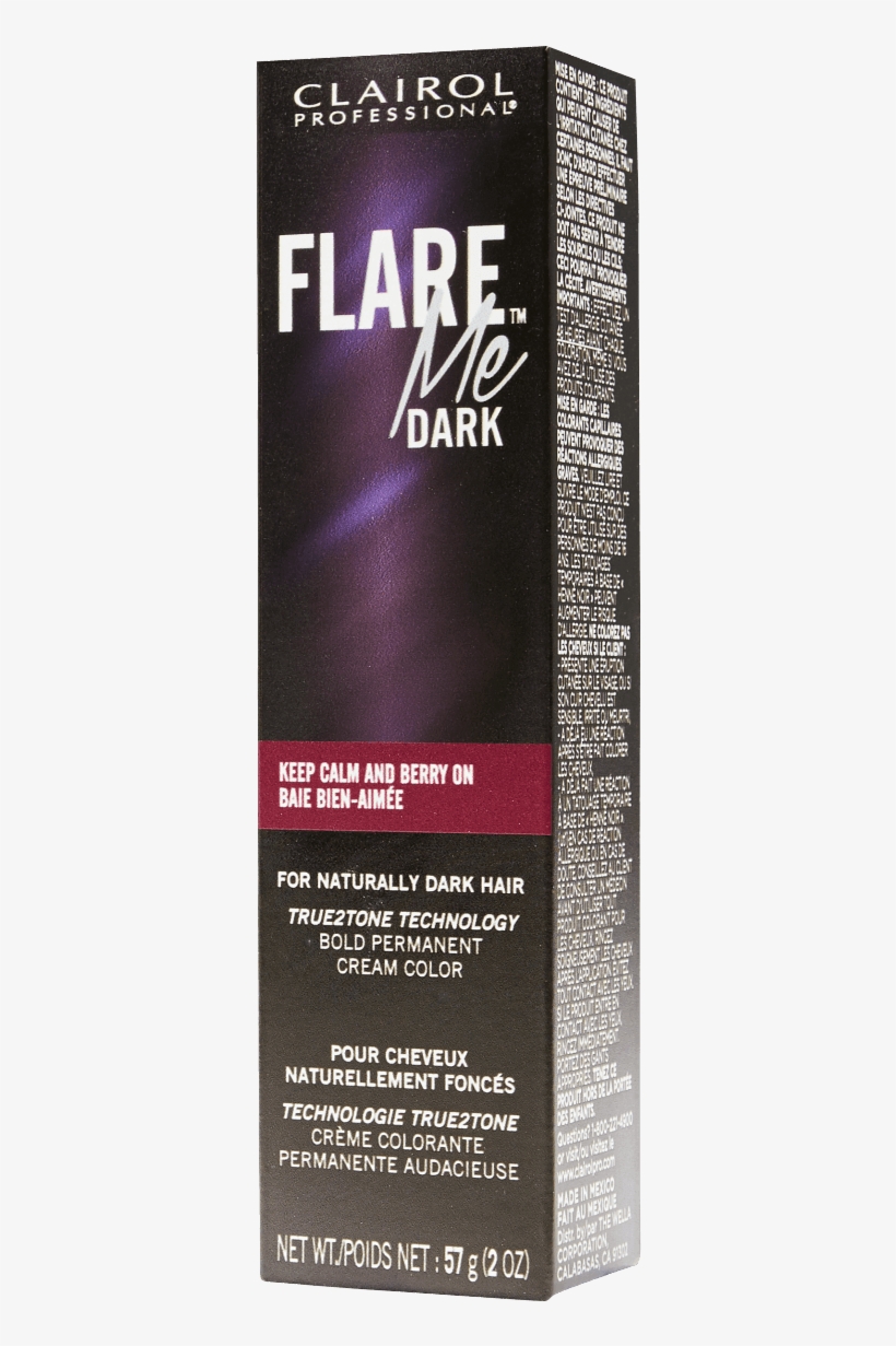 Keep Calm And Berry On 6vv- Flare Me Dark Permanent - Clairol Mulberry Fields Forever, transparent png #3365000
