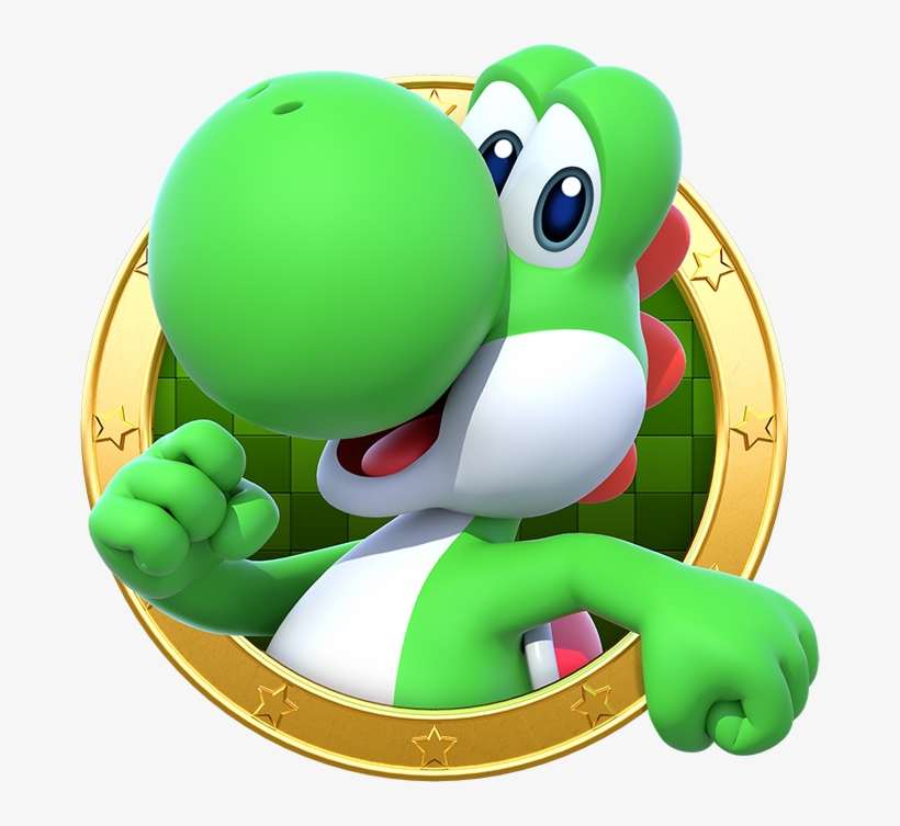 Star Rush - Mario Party Star Rush Yoshi, transparent png #3365098