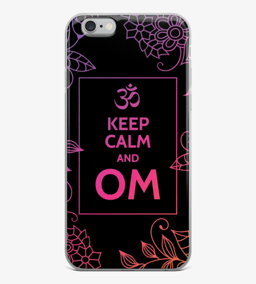 Keep Calm & Om Iphone Case Little Namaste - Keep Calm And Om Namah Shivaya, transparent png #3365144