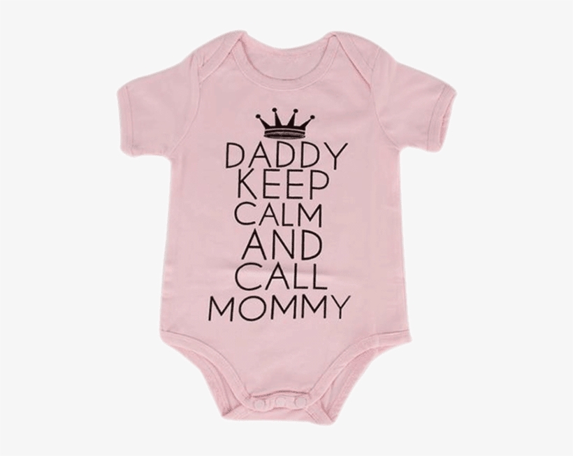 Petite Bello Bodysuit 18-24 Months Daddy Keep Calm - Romper Suit, transparent png #3365387