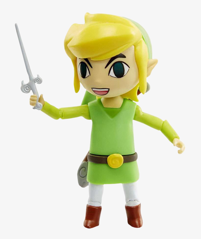 The Legend Of Zelda - World Of Nintendo 4" Link Action Figure, transparent png #3365589