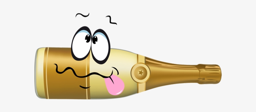 Bouteille De Champagne Clipart Bebida Cartoon Png - Bouteille De Champagne Clipart, transparent png #3366228