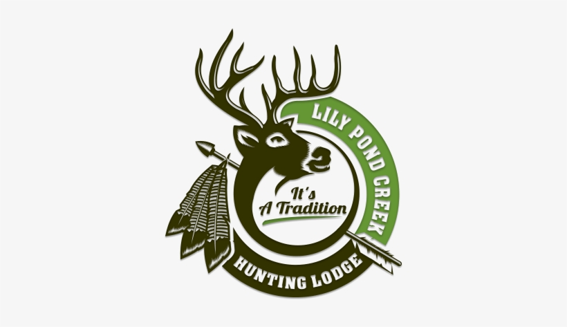 Lily Pond Creek Hunting Lodge Logo - Hunting Lodge Logo, transparent png #3366346