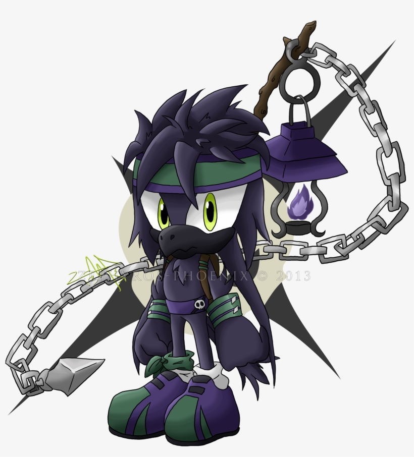 Corvus The Crow - Mobian Crow, transparent png #3366619