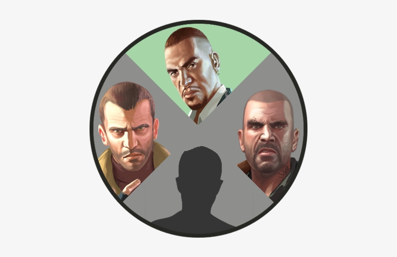 Gta 4 Character Wheel, transparent png #3366623