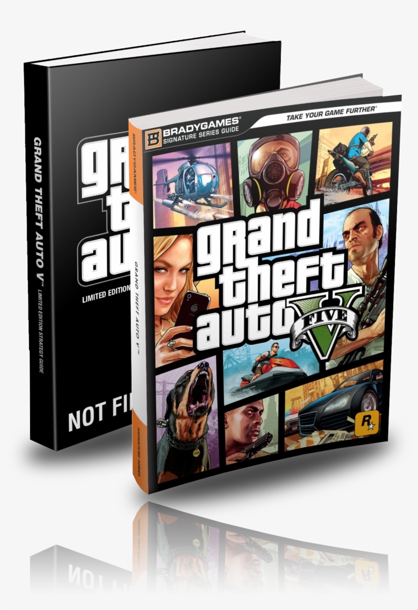 Bradygames Grand Theft Auto V Signature Series Strategy - Grand Theft Auto V Signature Series Guide Book, transparent png #3366949