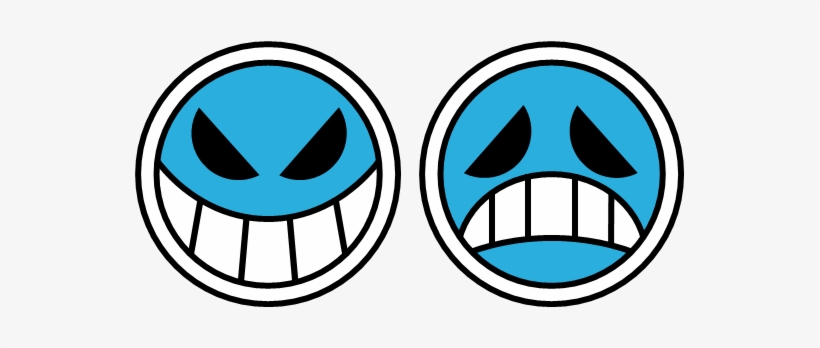 Portgas D Ace Smileys By Qbix0mat-d4aiics - Asce One Piece Logo, transparent png #3366951