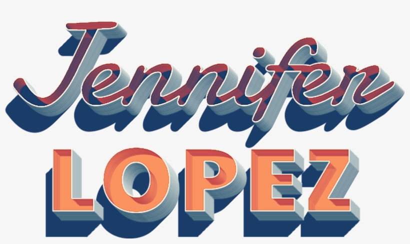 Jennifer Lopez Name Logo Png - Jennifer Lawrence Logo, transparent png #3367074