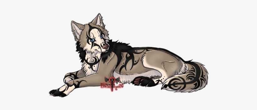 Sending Image Featured Art - Wolf Drawing With Transparent Background, transparent png #3367280