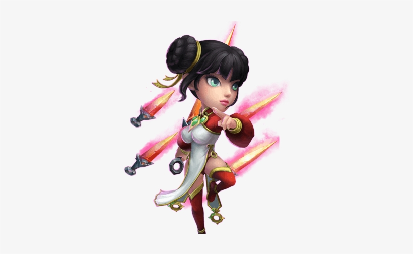 Woman Warrior Clipart Chinese - Castle Clash Ghost Knight, transparent png #3367799