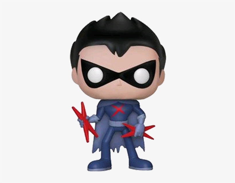 Robin As Red X Unmasked Us Exclusive Pop Vinyl Figure - New Robin Teen Titans, transparent png #3367857