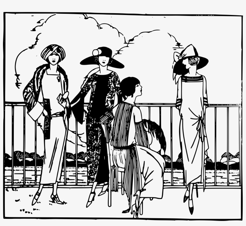 This Free Icons Png Design Of Stylish Girls Outside, transparent png #3367914